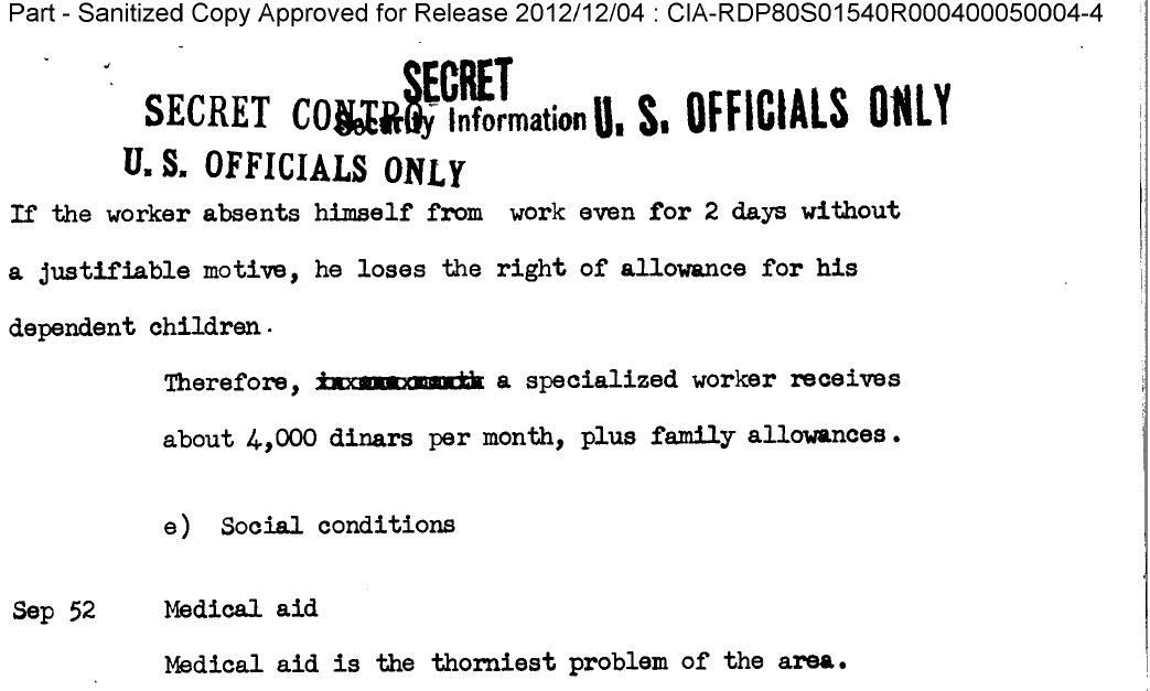 Immagine per La situazione sanitaria negli anni '50 a Nova Gorica in un report CIA